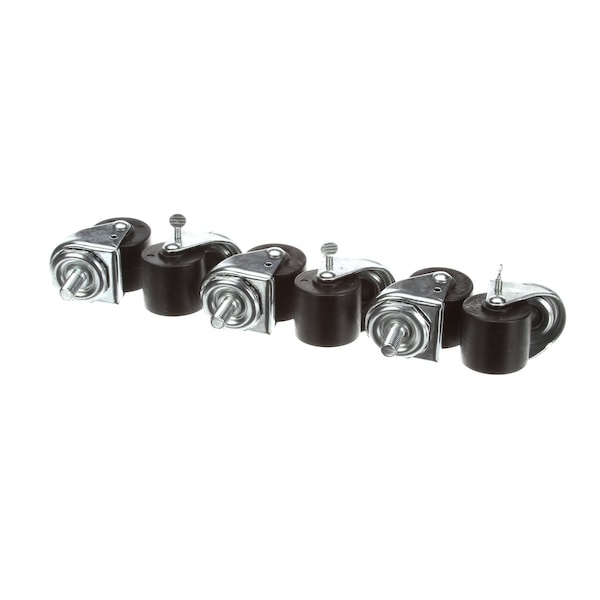 Set Of (6) 2 Diameter Casters